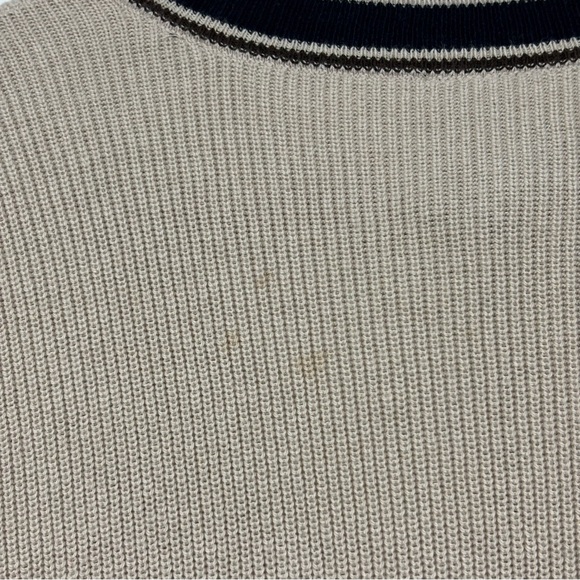 A/X Armani Exchange Men’s Cotton Collegiate V-Neck Ribbed Cardigan Large NWT - Picture 10 of 13